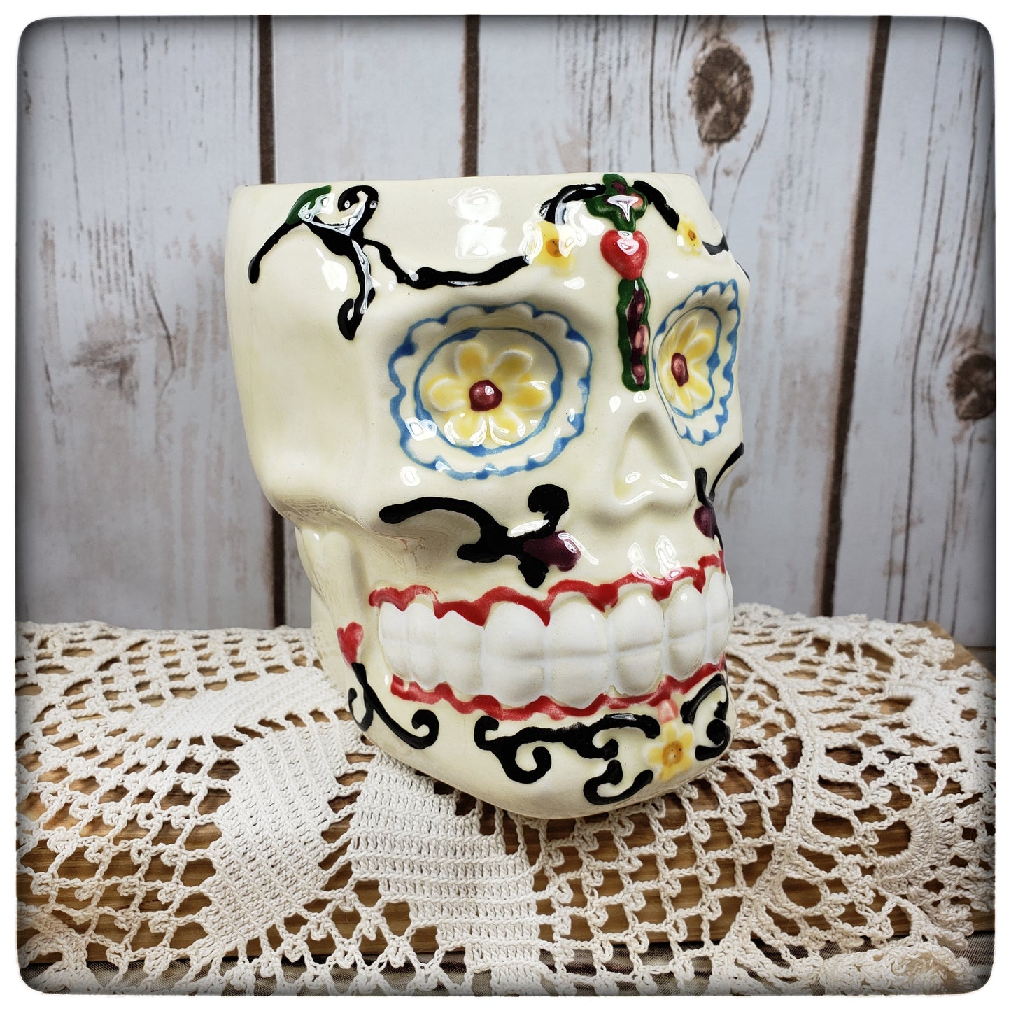 Calavera mug