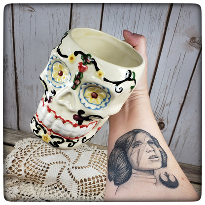 Calavera mug