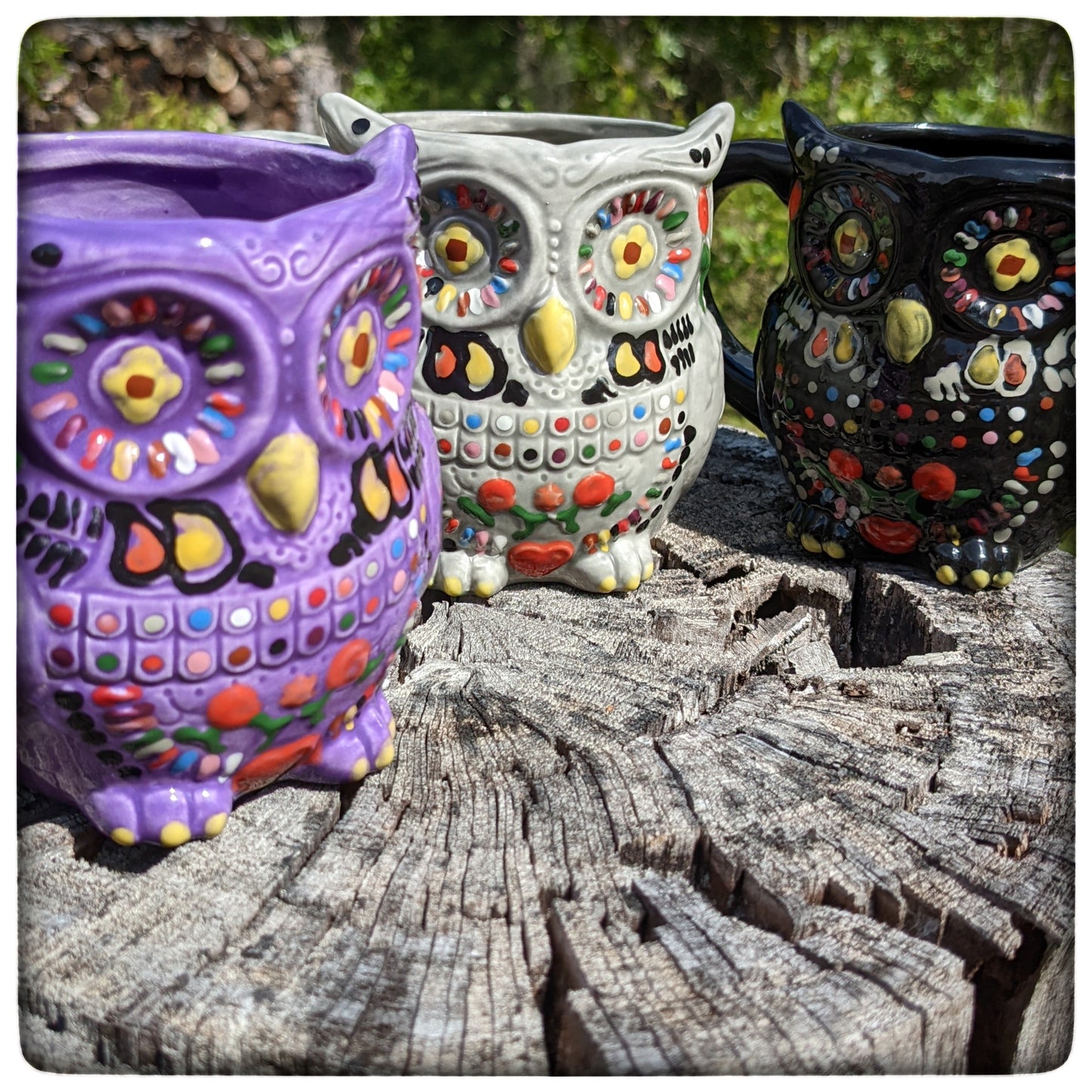 Colorful Owl mug