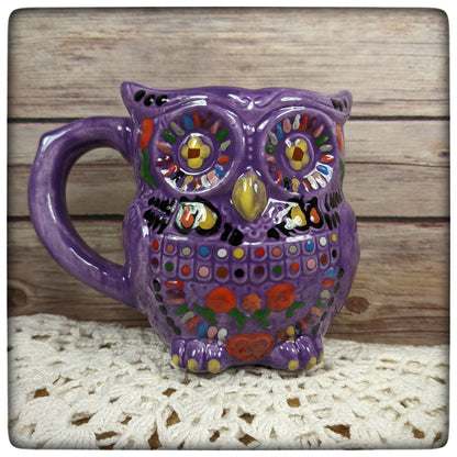 Colorful Owl mug