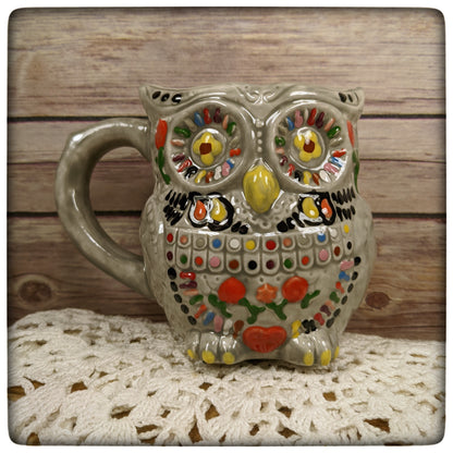 Colorful Owl mug