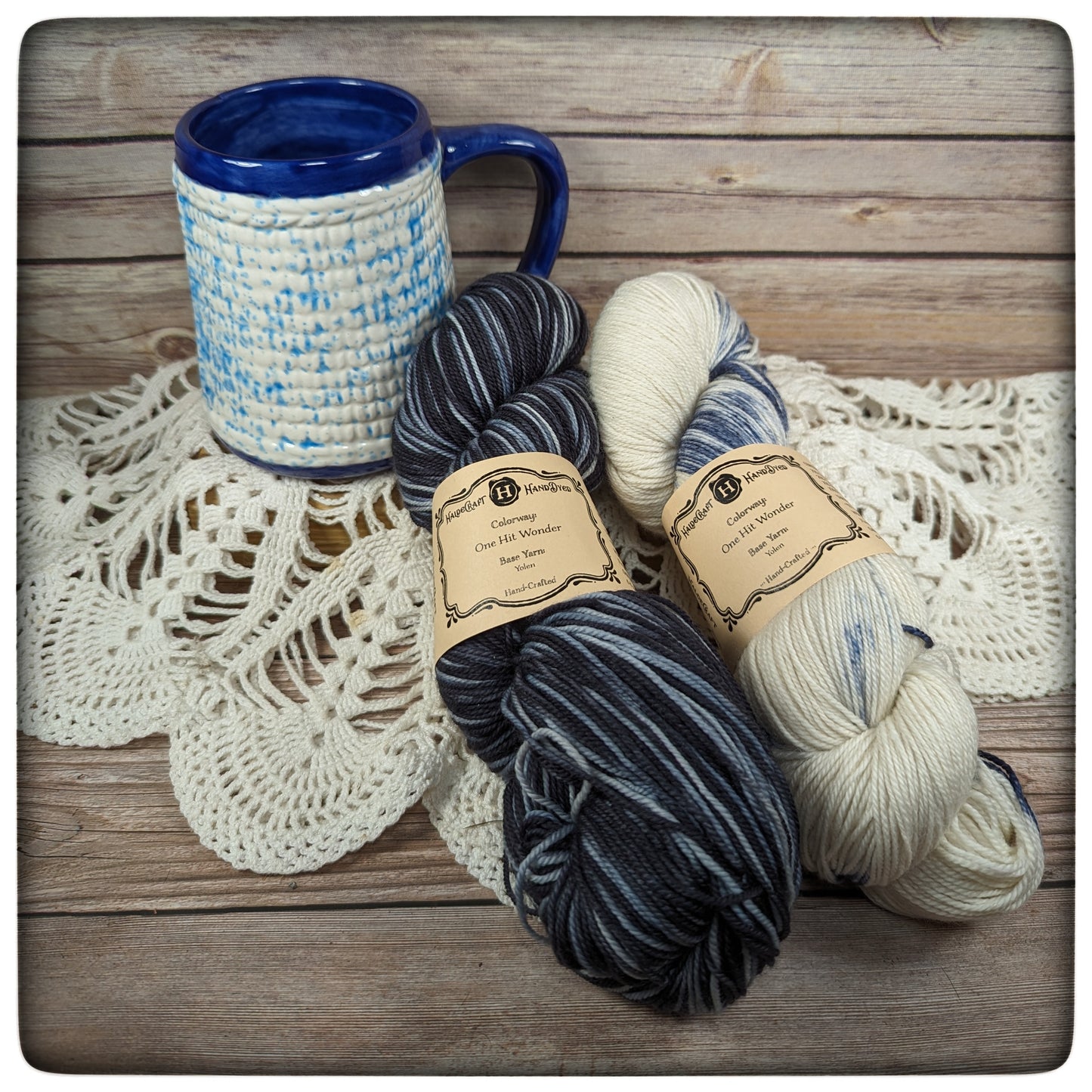 Gift Basket (Mug and Yarn)